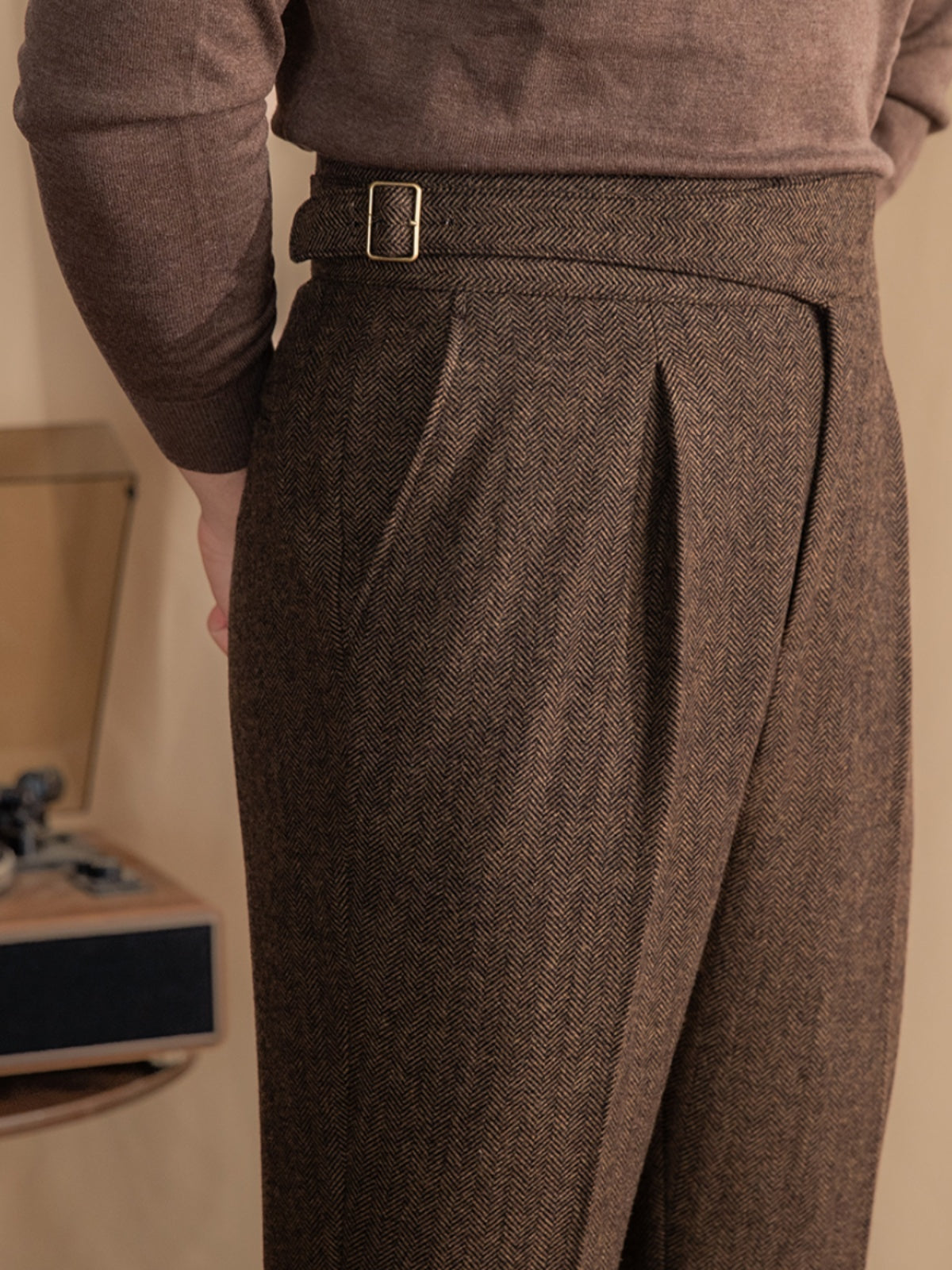 Il Borghese Toscana Wool Trousers