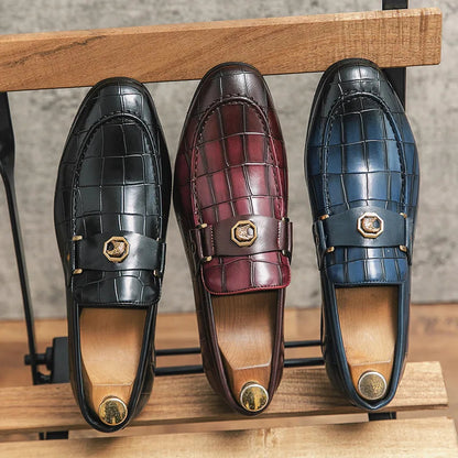 Il Borghese Modena Leather Penny Loafers